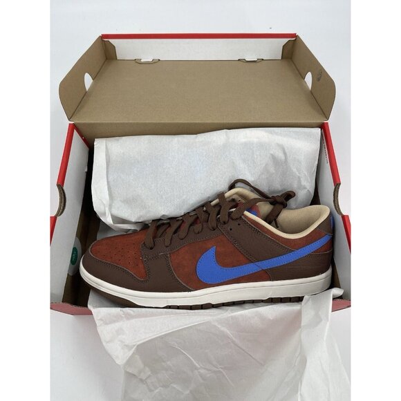 Nike Dunk Low Retro PRM Mars Stone Cacao Wow Comet Blue DR9704 200 Men\'s Size 12
